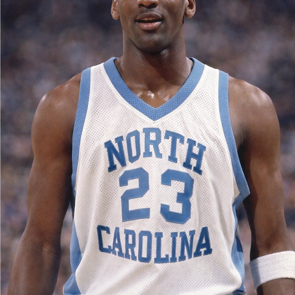 Michael Jordan 1983-84 NCAA North Carolina Jersey by Mitchell & Ness New!